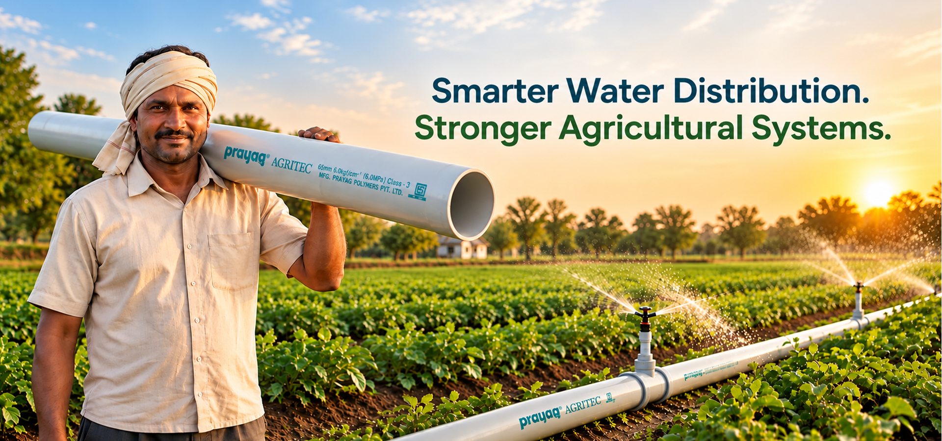 Smarter Water Distribution. Stronger Agricultural Systems.