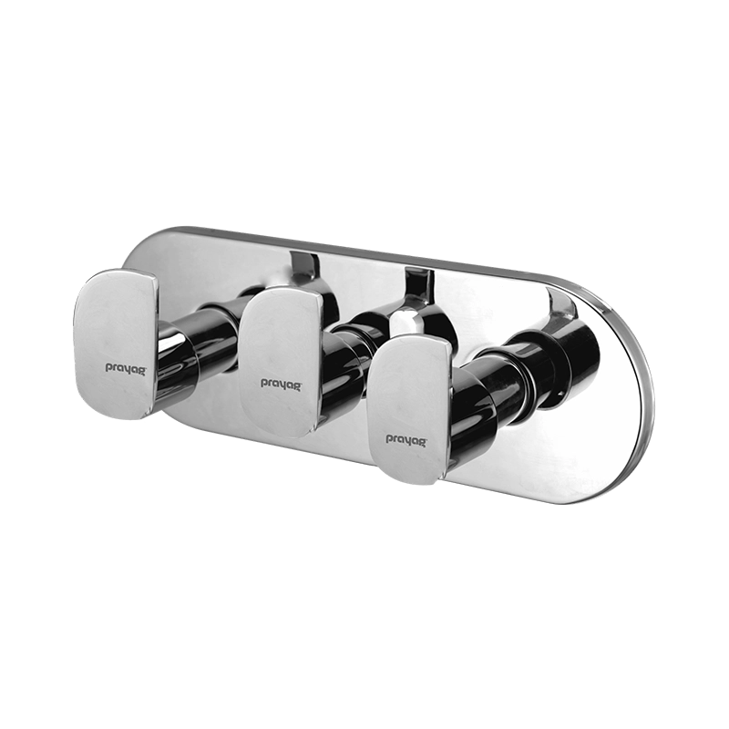 7194Concealed 4 Way Diverter Set Hot & Cold with Built-In Non Return Valves Complete Set