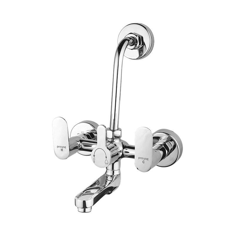 7575 Wall Mixer L Bend