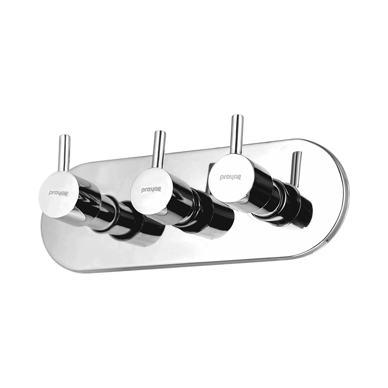 8794 Concealed 4 Way Diverter Set Hot & Cold with Built-In Non Return Valves Complete Set