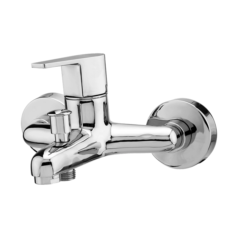 9071 Single Lever Wall Mixer with Wall Flange