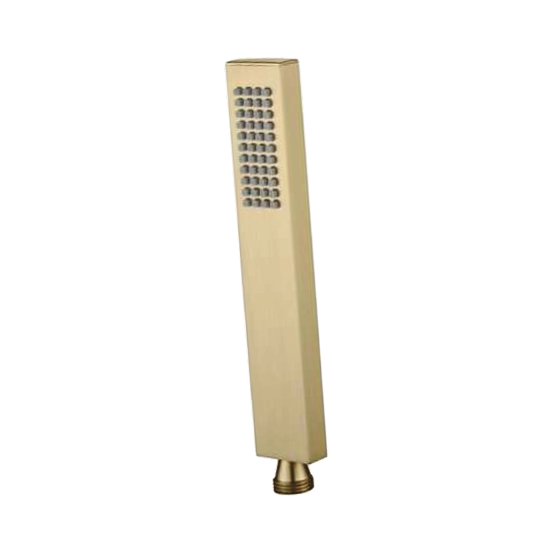 BHS-802G Gold Brass Hand Shower with 1.5Mtr SS Tube & ABS Adjustable Hook