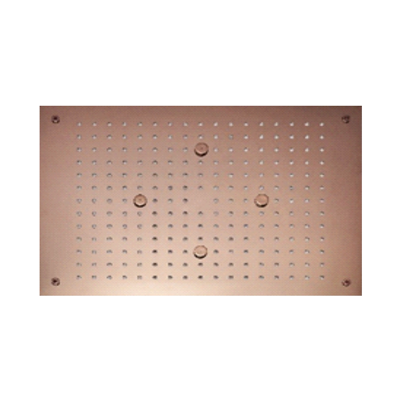 BOS-802RG Rose Gold 19"x13" Ceiling Shower SS-304 with Frame