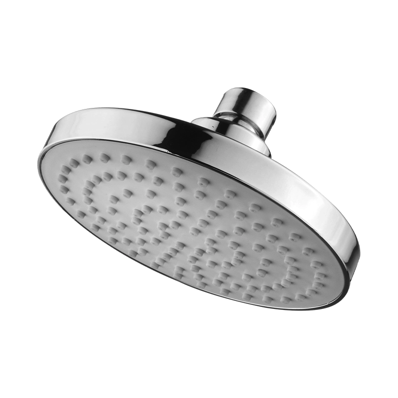 BS-66 ABS Overhead Shower 125mm Round with SS Arm 225mm & Flange