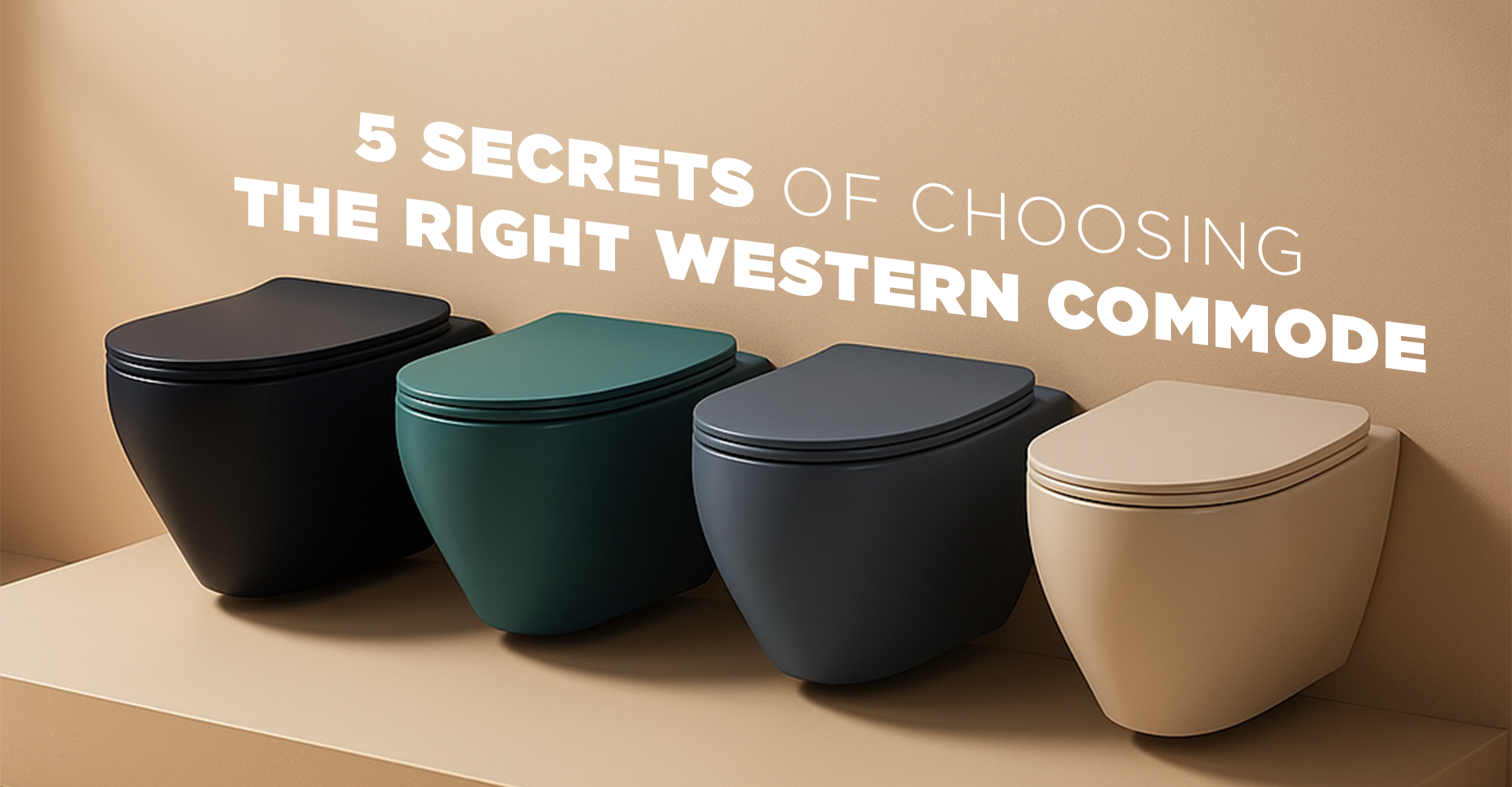 5 Secrets of Choosing the Right Western Commode