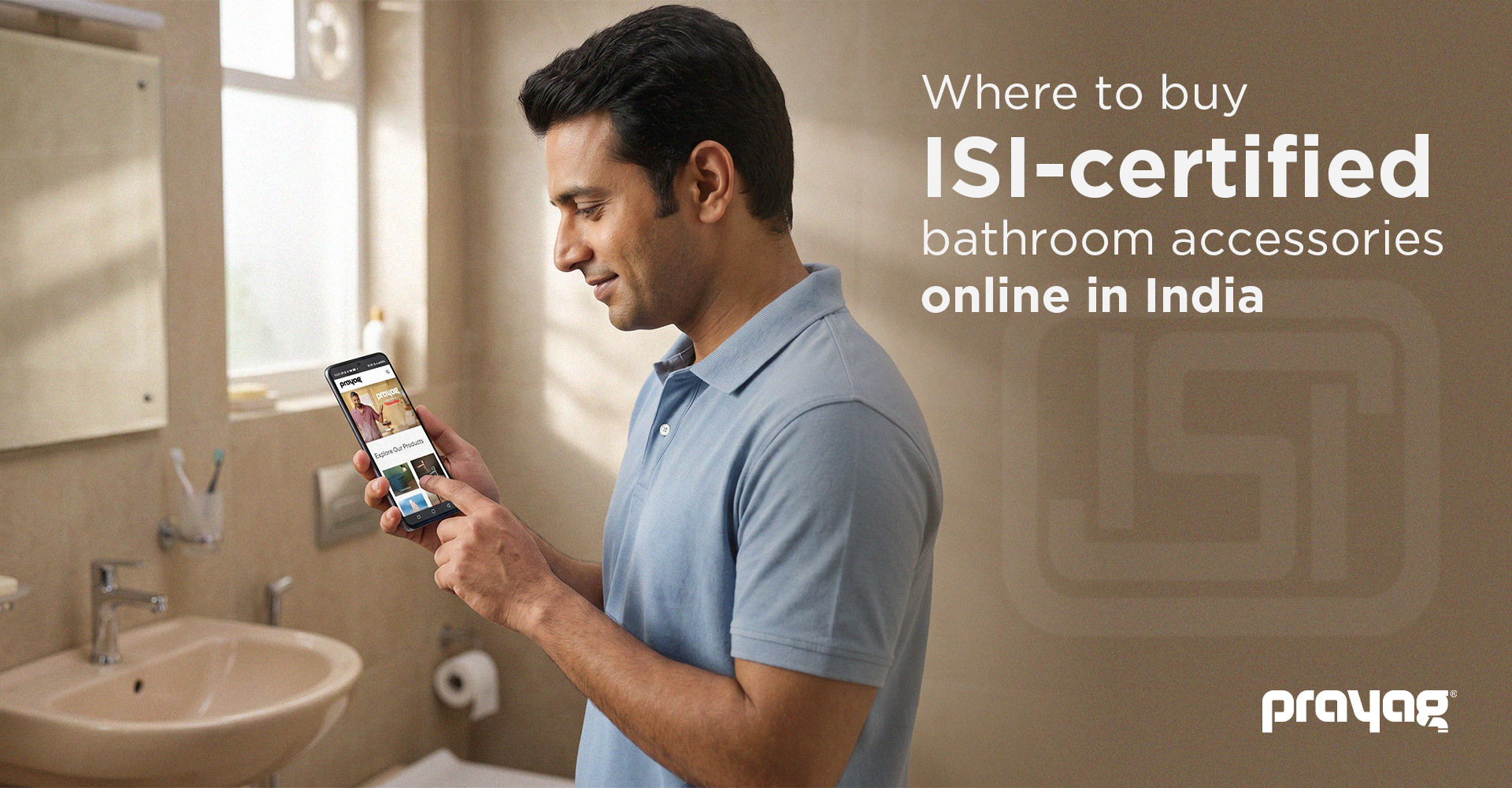 Where to Buy ISI-Certified Bathroom Accessories Online in India image