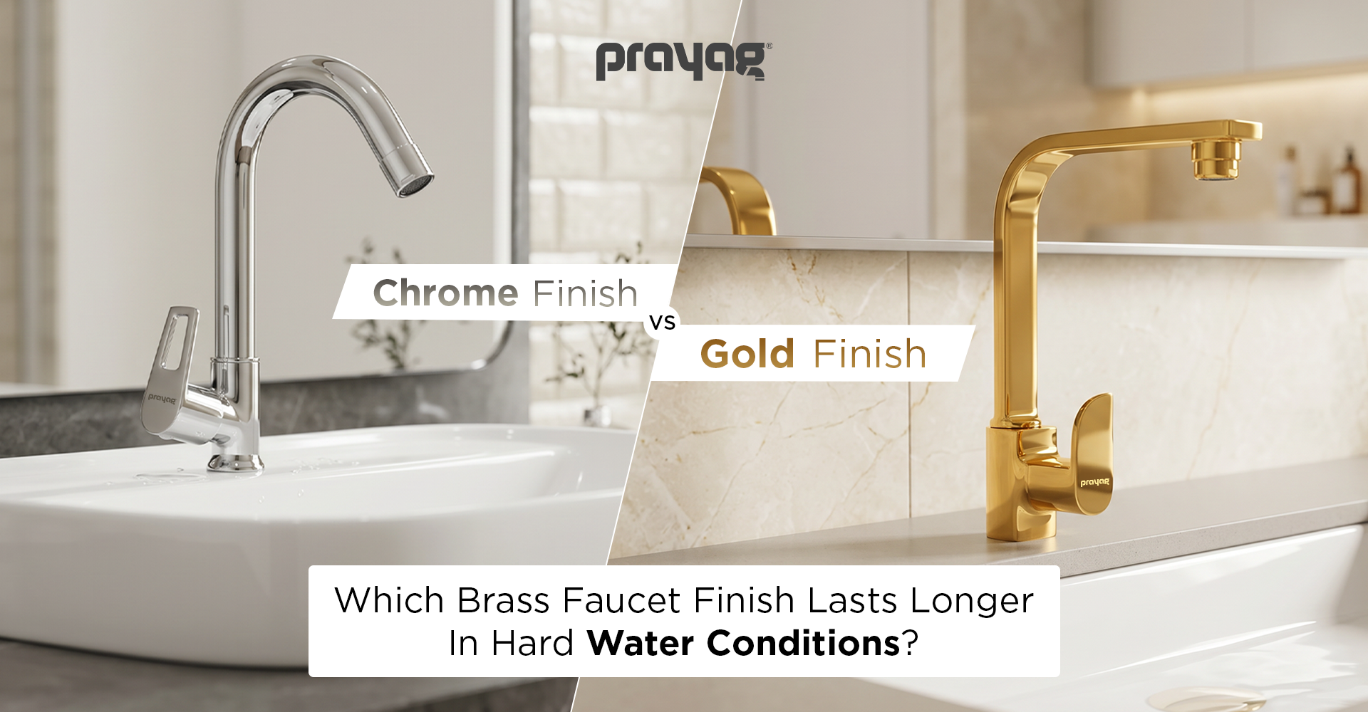 Chrome vs Brass Faucet Tap: Which Finish Lasts Longer in Hard Water Conditions? image