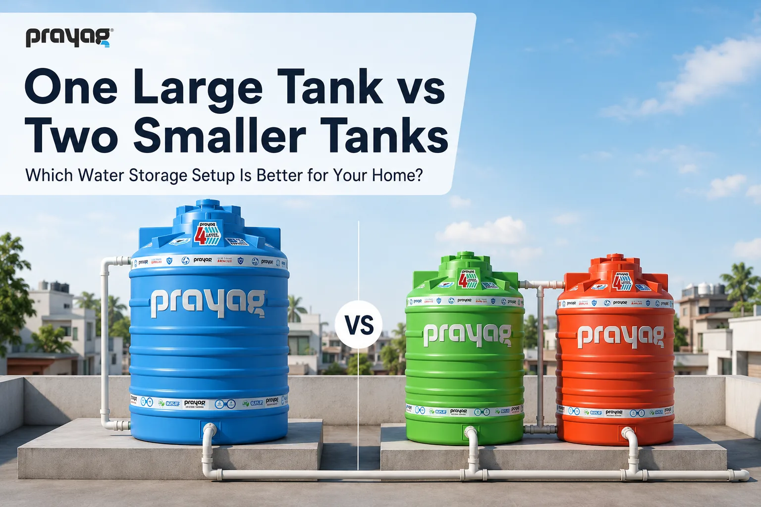 Water tank by prayag
