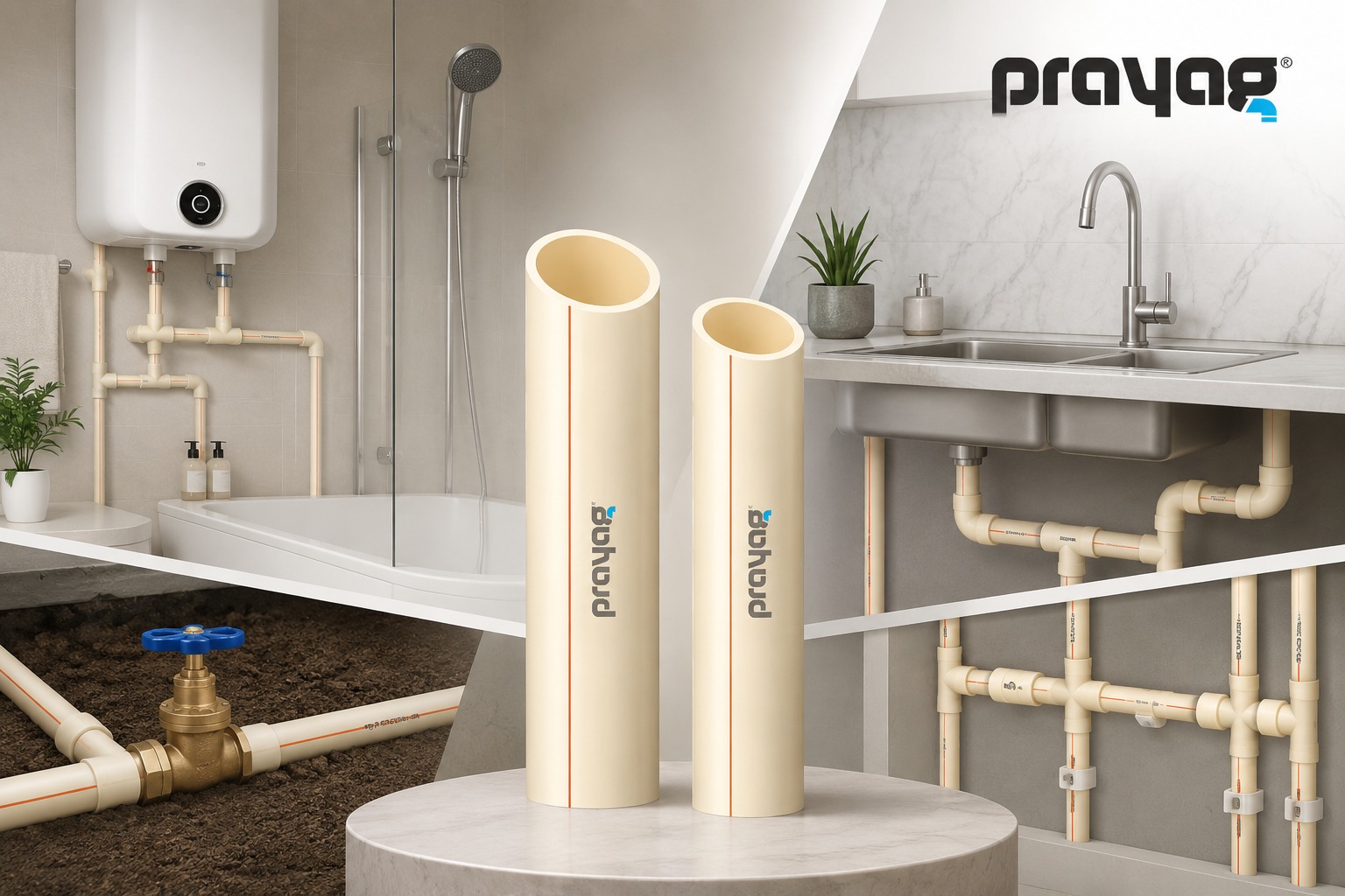 How to Select CPVC Fittings for Bathroom, Kitchen, Geyser and Main Water Lines