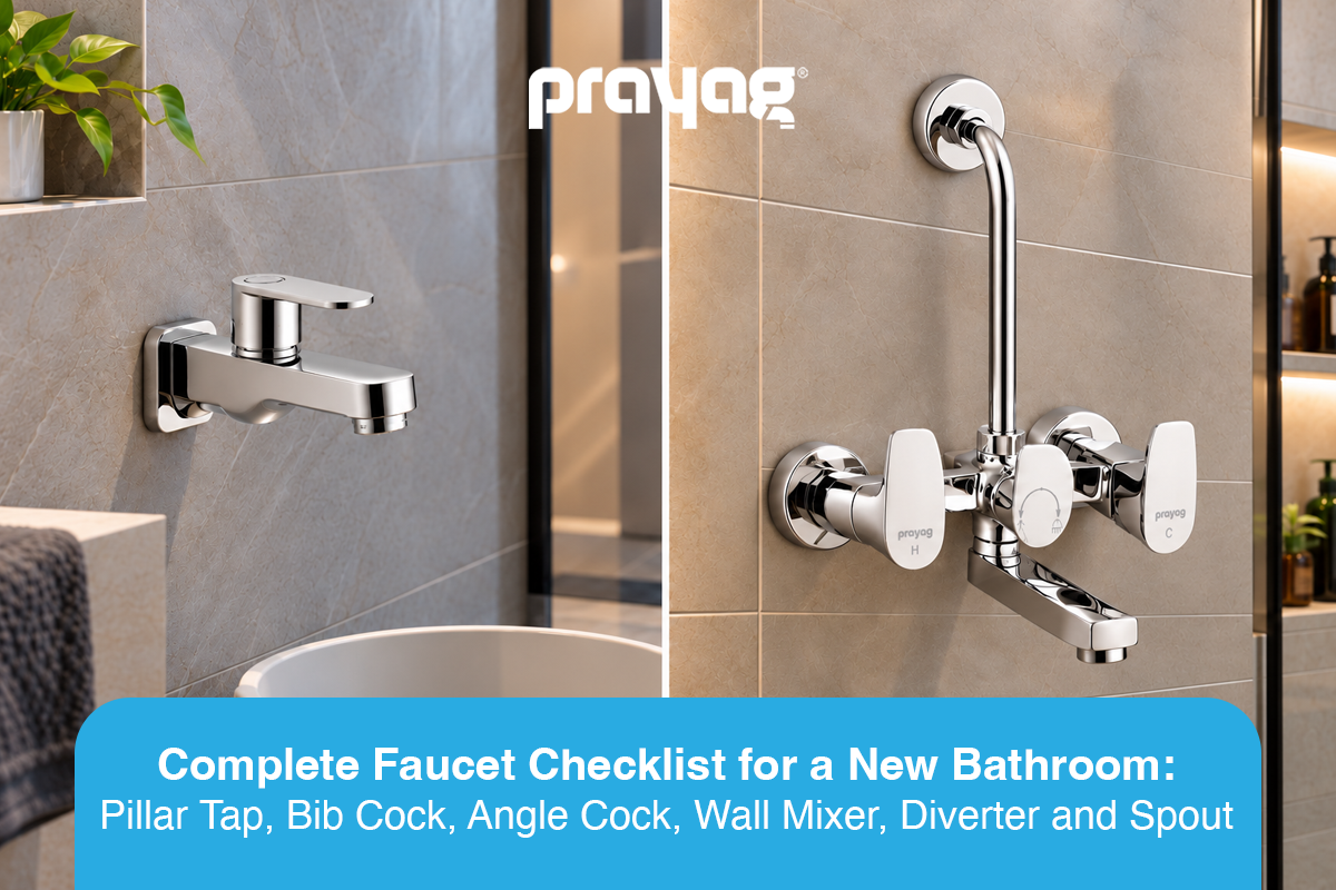 Faucet checklist for Bathroom