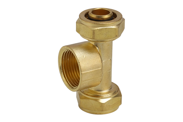 Brass Female Threaded Tee