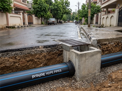 Underground drainage and sewerage