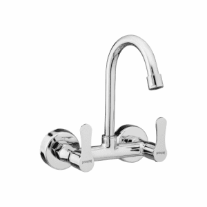 6455 SINK MIXER WITH REGULAR SPOUT ( W/M)