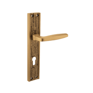 HLB-0324-AB-E-10inch Door Handles – Brass / Zinc