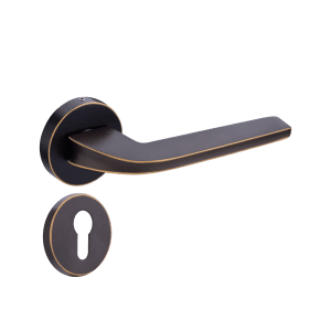 HLR-9070-BBM-P Door Handles – Brass / Zinc