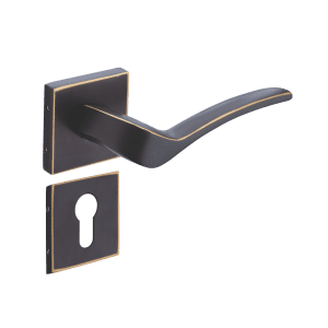 HLR-9090-BBM-E Door Handles – Brass / Zinc